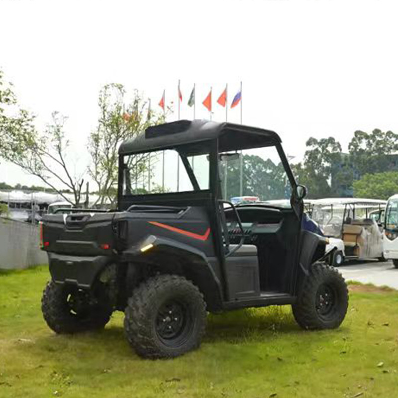 Lvtong LT602C2 asientos cuatro ruedas campus escénico seguridad de la propiedad vehículo de patrulla eléctrica mayorista