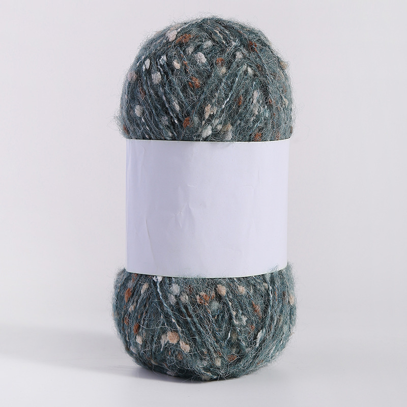 Doudou hilo hilo de bufanda hilo de lana punto de color mohael hilo tejido a mano diy arco iris tenis de mesa hilo mixto hilo de punto de pareja