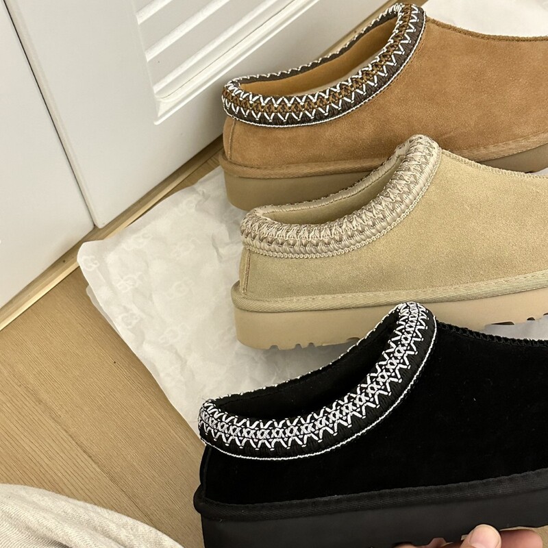 Henan Sangpo Tazz Thin-Soled Snow Boots, Tazz Sheepskin Integrated Slip-On Warm Lazy Cotton Shoes, Winter Style