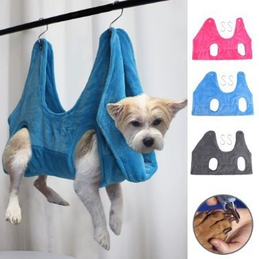 Гамак для стрижки когтей DogCatsHammock для кошек и собак мелких и средних пород, для груминга и ухода, удобный дизайн для кошек.