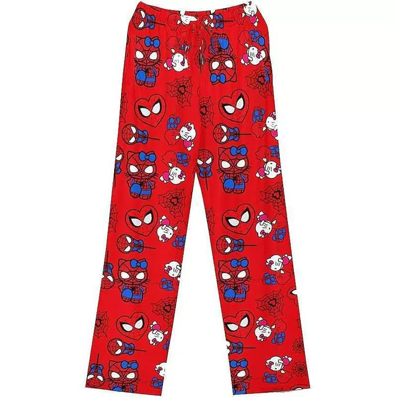 Hello Kitty, летние тонкие брюки с рисунком, импортные, Amazon