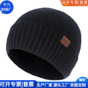 Corporate Gifts Acrylic Knitted Hat Cross-Border Rpet Wool Hat Rpet Full Nitrile Pile Hat Customization Factory