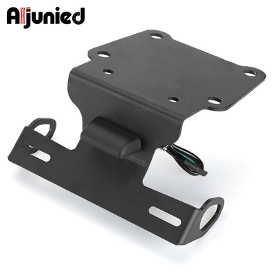 Suitable for Yamaha Tenere700 Xtz700 License plate holder/license plate holder - t7-license-plate-frame-e4-lamp