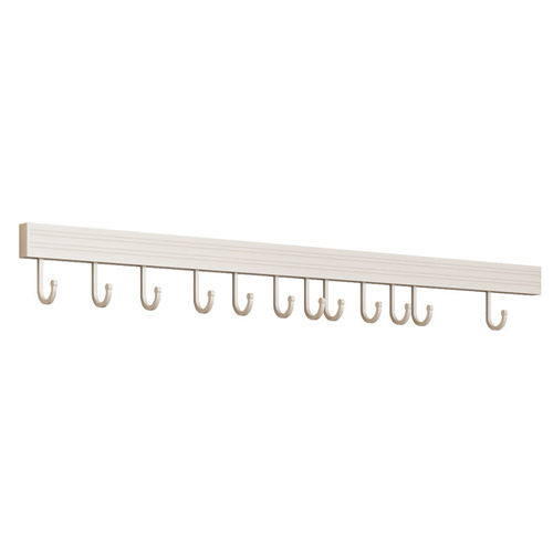 Kitchen hook rack hanging rod kitchen utensils spoon shovel storage rack multi-functional punch-free wall hanging wall hook