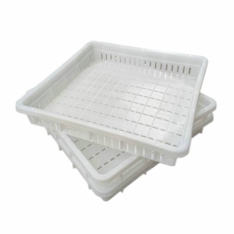 白色豆腐盘网眼豆腐格豆腐周转筐豆腐周转盘豆腐隔板托板