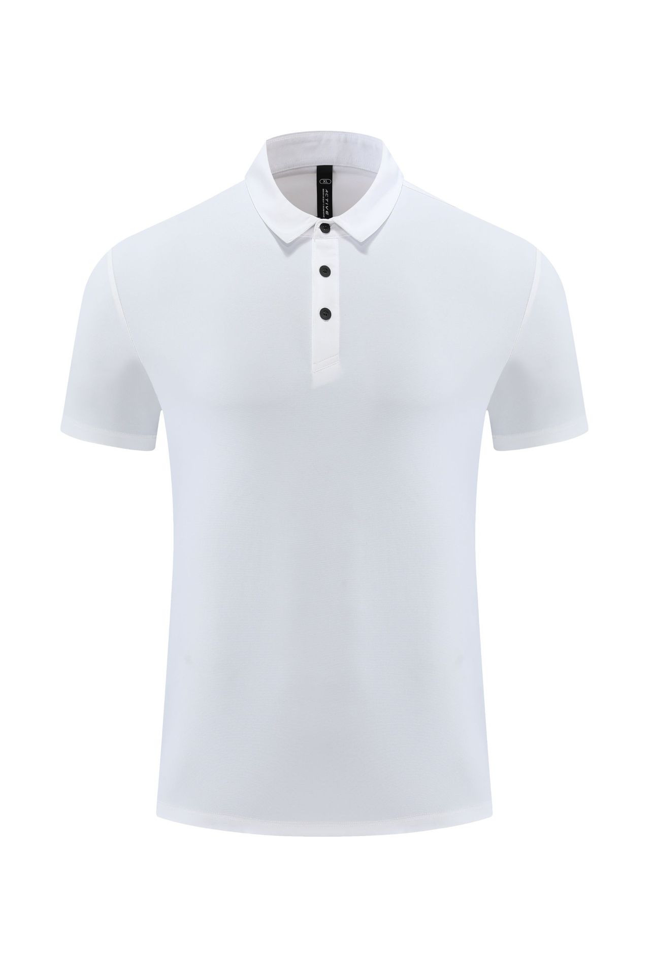 Camisa de polo deportiva de color sólido casual para hombres y mujeres mismo verano slim fit que absorbe el sudor ropa de grupo de secado rápido Camiseta de manga corta