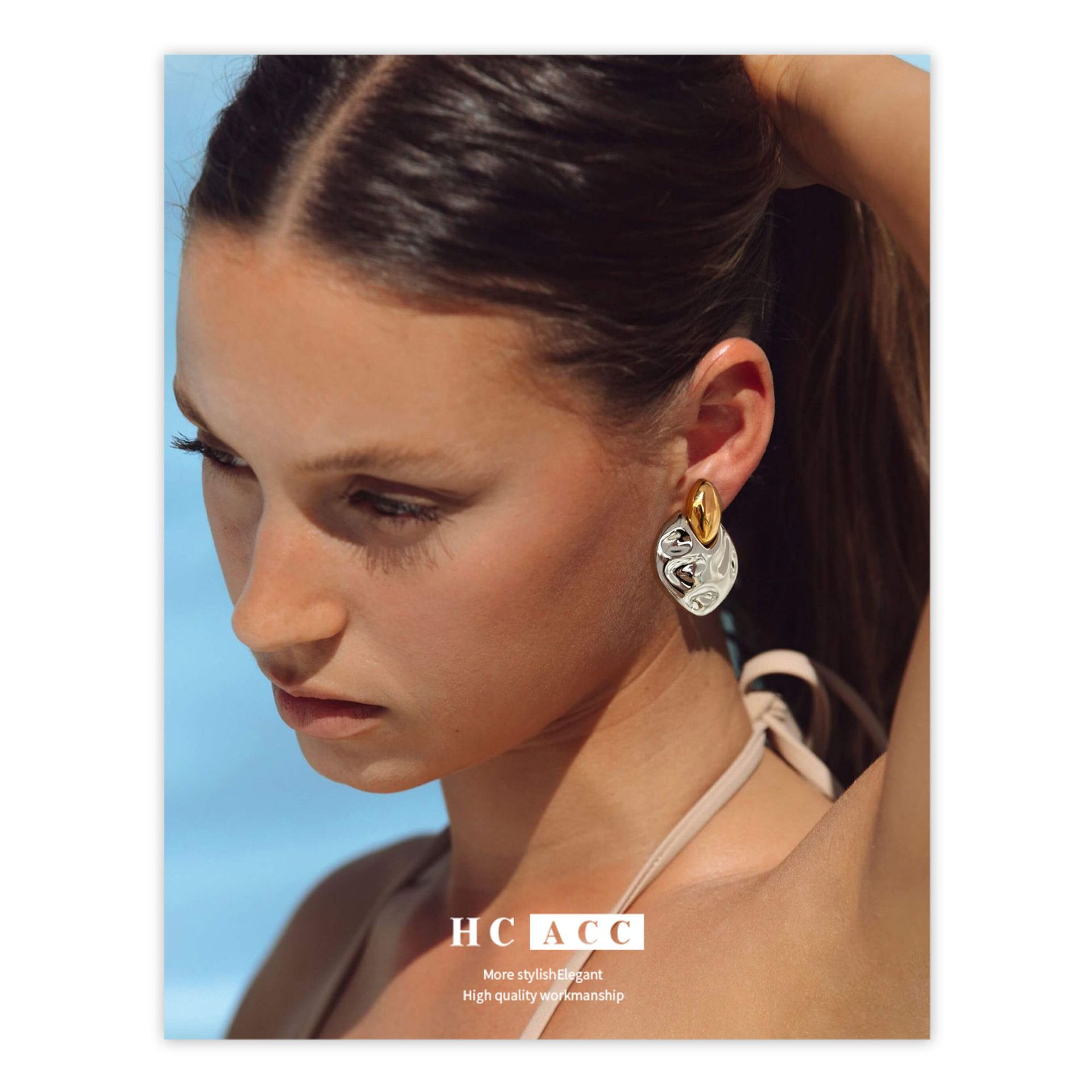 2023-new-advanced-design-sense-european-and-american-style-earrings-niche-irregular-gold-and-silver-contrast-color-fashion-womens-hot-selling-earrings 2023-new-advanced-design-sense-european-and-american-style-earrings-niche-irregular-gold-and-silver-contrast-color-fashion-womens-hot-selling-earrings