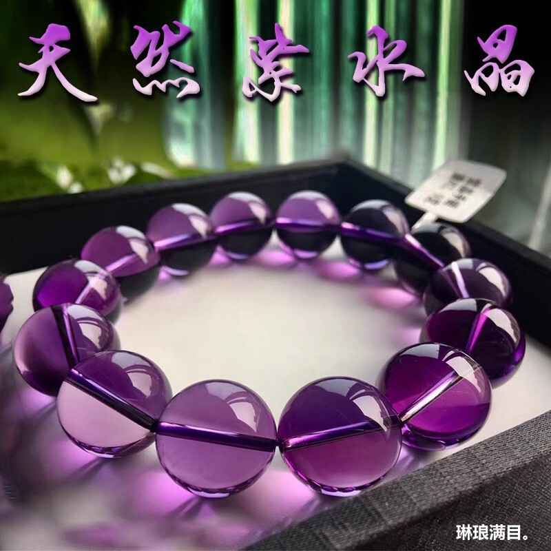 Natural Brazilian Amethyst Bracelet for Women 2025 New Model Genuine Uruguayan Amethyst Gift for Girlfriend Natural Brazilian Amethyst Bracelet for Women 2025 New Model Genuine Uruguayan Amethyst Gift for Girlfriend