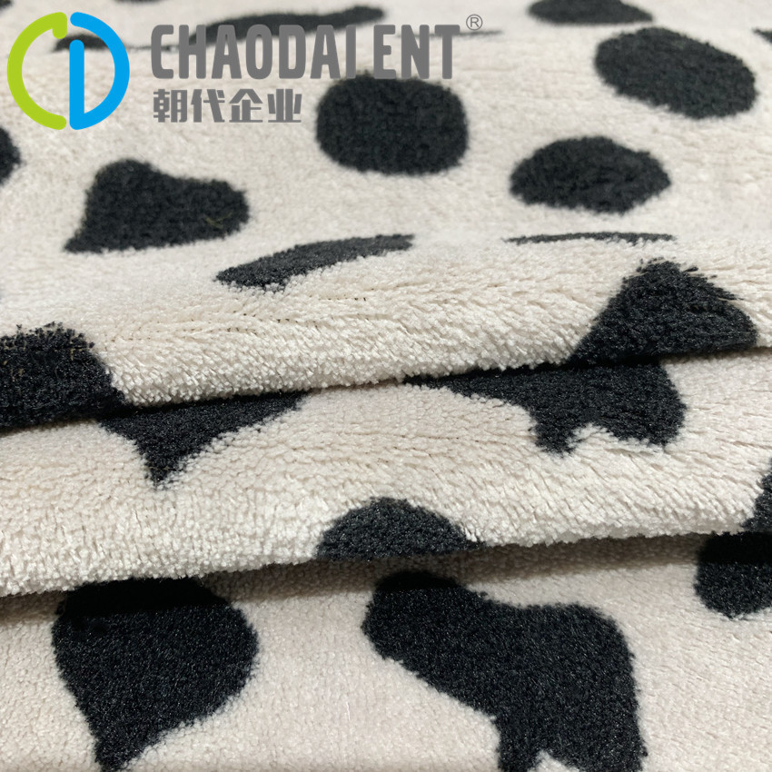 再生GRS单面珊瑚绒 秋冬保暖家居服毯子玩具饰品面料