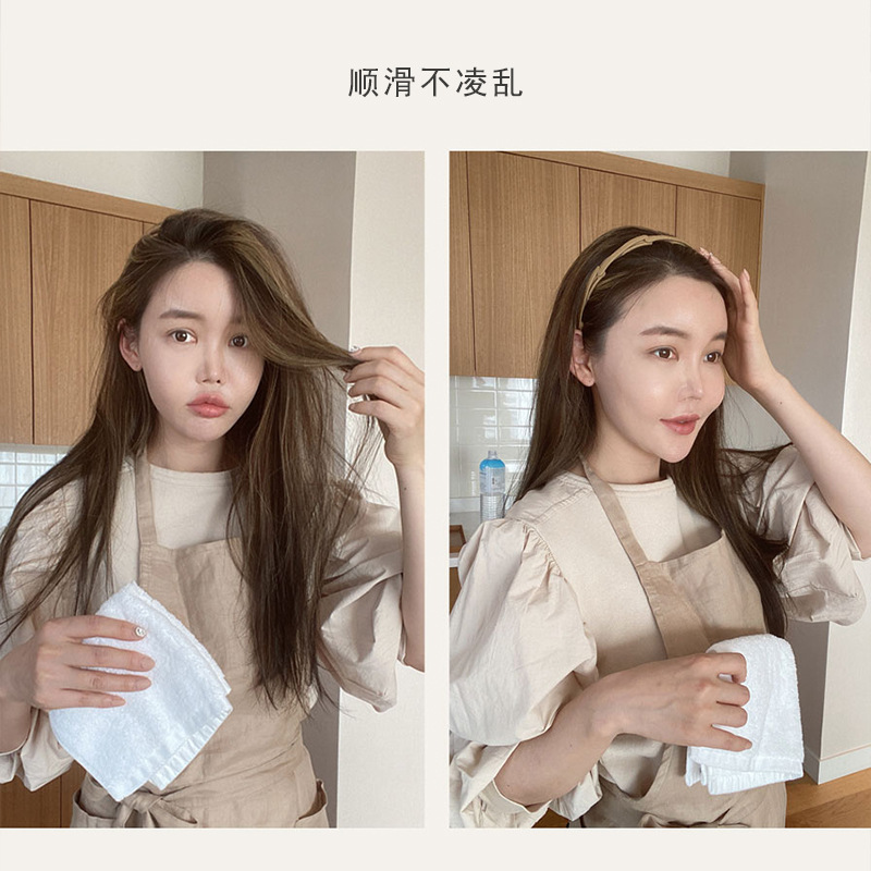 Diadema telescópica nueva diadema plegable portátil, banda para el cabello, horquilla, diadema antideslizante, cueva para el cabello invisible de verano femenino, diadema antideslizante