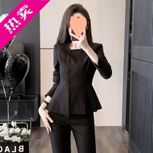 职业装套装西装外套女2023新款西服工作服酒店前台工作装接待制服