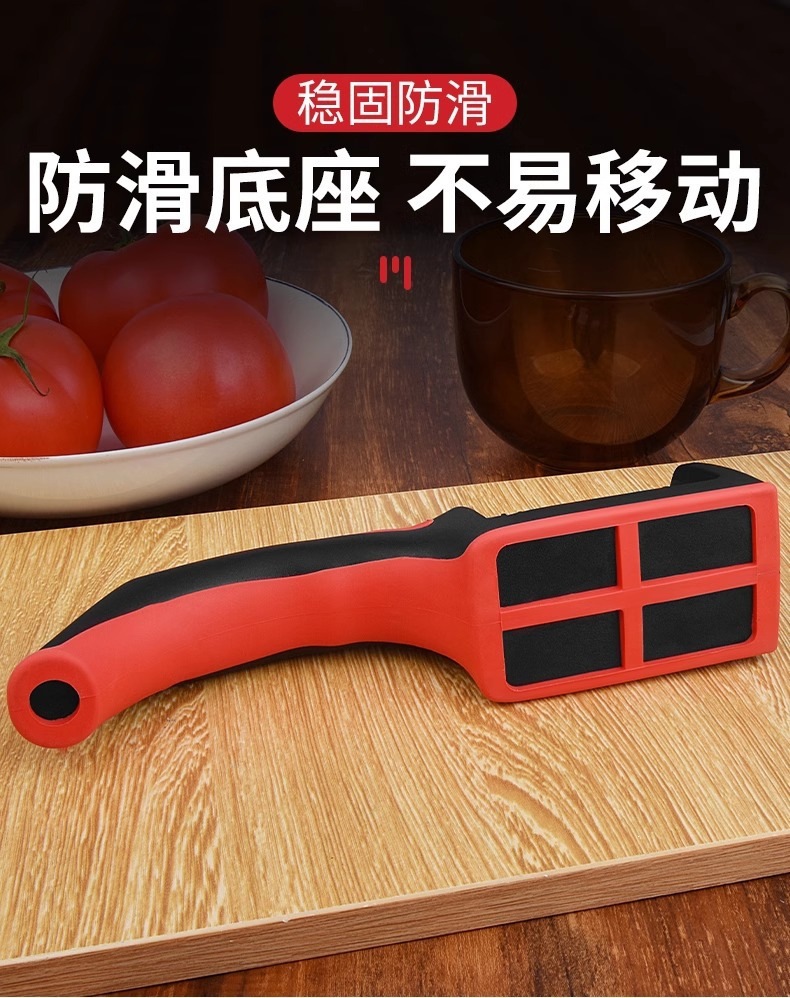 Stainless Steel Knife Sharpener Whetstone with Base Fixed Angle Kitchen Scissors Portable specifications