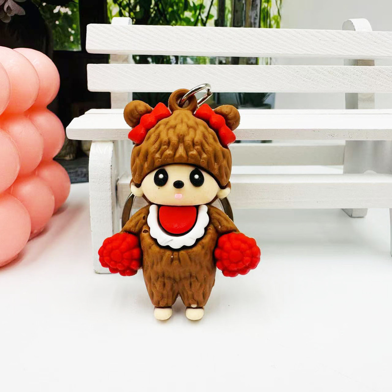 創意的な蒙奇奇奇キーは子供の小さい贈り物のかばんを掛けて手作りのアクセサリのブラインドの箱の子供の卸売りを飾ります。|undefined