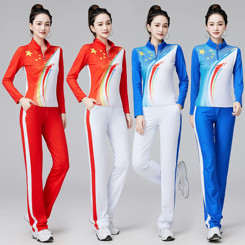 Китайская команда мечты 2024 Весенний и Осенний Тренировочный костюм на открытом воздухе