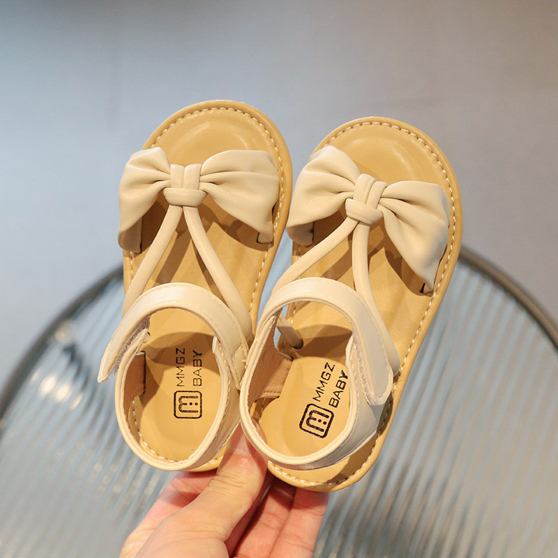 Korean version of casual sandals with soft soles, baby walking summer girls beach shoes, 2023 children's shoes_voghion.com