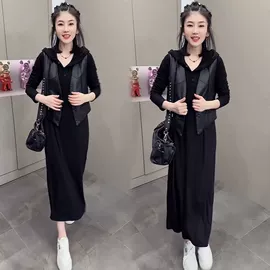 时尚休闲套装;女式T恤;连衣裙