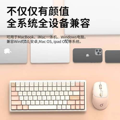 Forerunner Q5 Wireless Mouse Wholesale Bluetooth Dual Mode Girls Good-looking Silent Office Rechargeable Mouse Cross-border