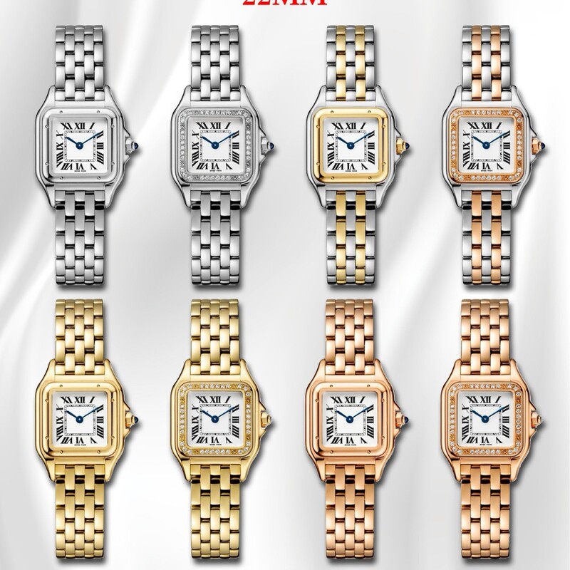 Bv Cross-Border Cheetah Women's Watch with Square Dial, Roman Numerals, Fashionable and Elegant, Light Luxury, Waterproof Quartz Watch Bv Cross-Border Cheetah Women's Watch with Square Dial, Roman Numerals, Fashionable and Elegant, Light Luxury, Waterproof Quartz Watch