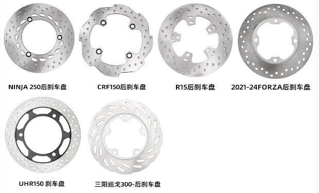 Suitable for Honda Forza350/Adv350 Motorcycle Accessories Front Wheel Modification 300mm Brake Disc Round Brake Disc
