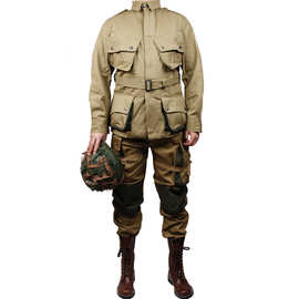 ZWJPW/美式M42伞兵服101/82空降套装诺曼底登陆D-DAY复刻影视道具
