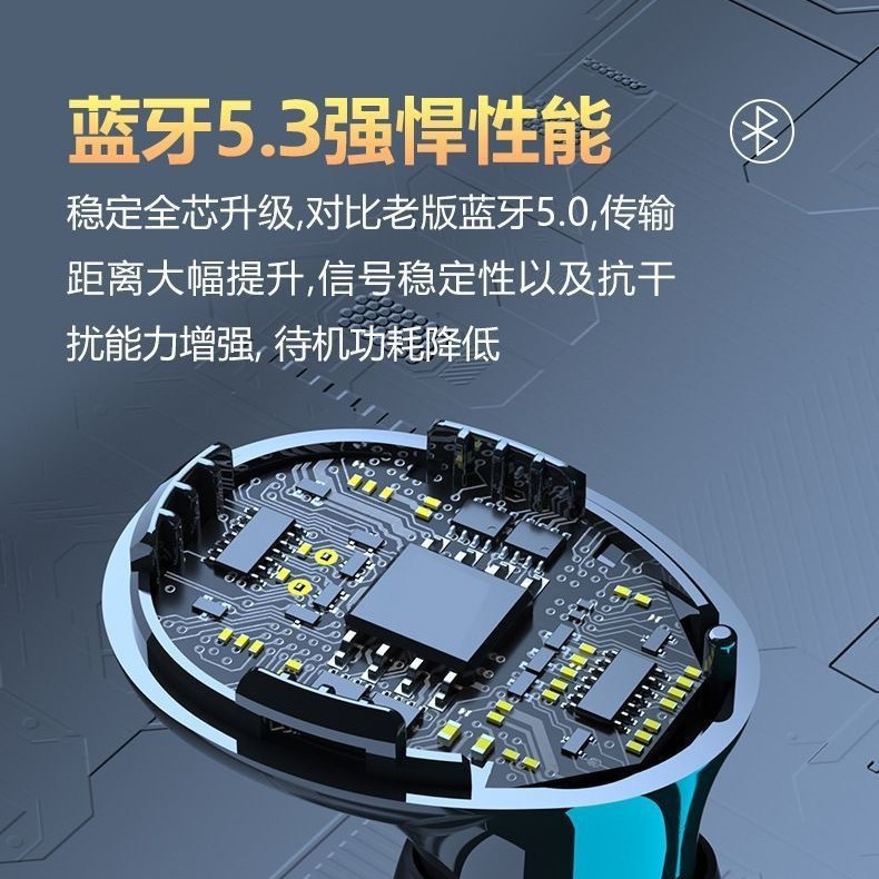 Auriculares Bluetooth 2026 nuevos auriculares de alta calidad de sonido de Huaqiang Bei M10 de larga duración de venta transfronteriza auriculares calientes