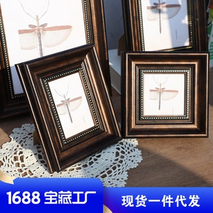 American retro European plus developed photos to make photo frame table 6 inch 10 inch wall frame to make any size