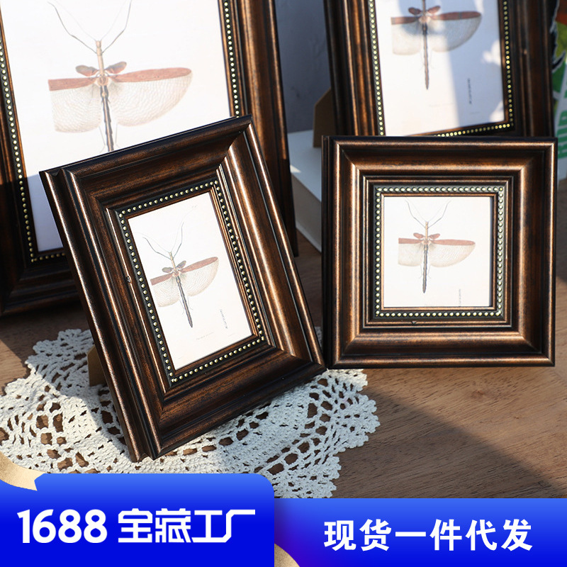 American retro European plus developed photos to make photo frame table 6 inch 10 inch wall frame to make any size American retro European plus developed photos to make photo frame table 6 inch 10 inch wall frame to make any size