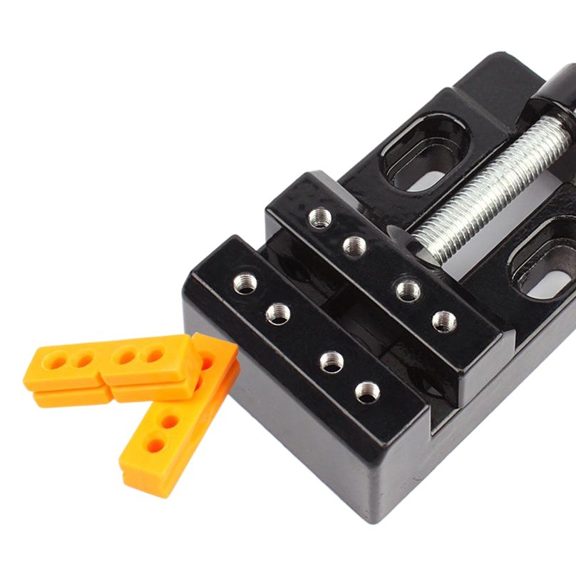 Meike wenwan accesorio fijo herramienta de bricolaje hecho a mano 57mm mandíbula pequeña abrazadera de Banco multiusos de aleación de aluminio alicates planos