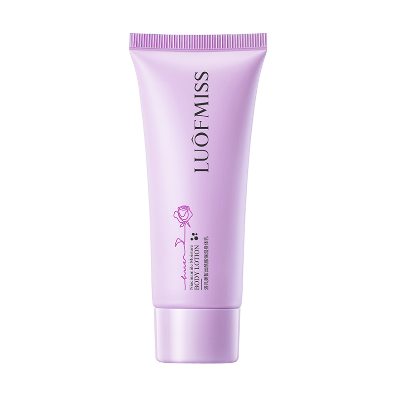 Loción corporal con niacinamida Luofan Beauty que hidrata, previene la sequedad y cuida la piel. Loción corporal ideal para viajes para mujeres. image 8