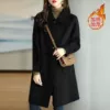 Black [plus cotton thickened]
