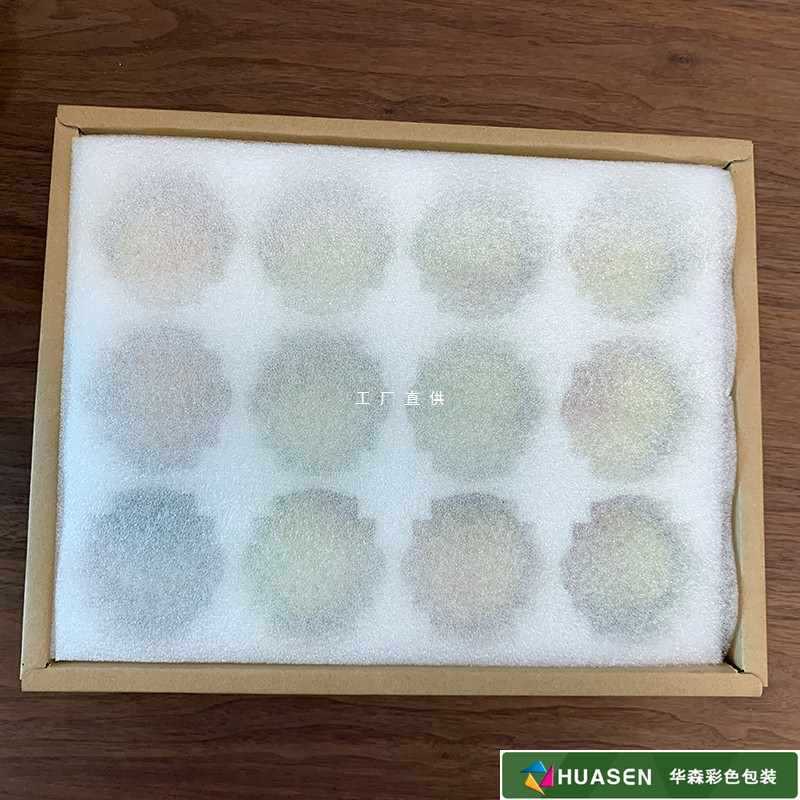 水蜜桃快递包装礼品盒孔珍珠棉孔泡沫棉厂家现货直销