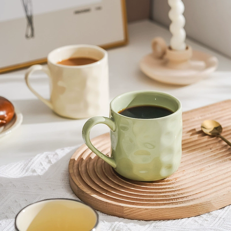 Кружка с каменным узором, высококачественная керамическая кружка для воды, французский стиль, кремовая пара кружек, креативная кружка для завтрака и кофе для девушек
