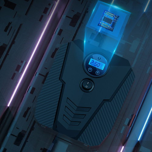 Car air pump portable car air pump electric air pump car tire filling automatic air pump