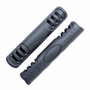 Plastic Hollow Handle Bag Accessories Plastic PVC Soft Handle Tool Box Portable Ribbon Injection Molding Handle Tube