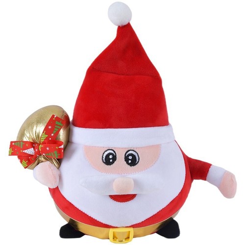 Christmas ornaments small gifts small gift decoration Amazon cross-border luminous plush doll Santa Claus doll