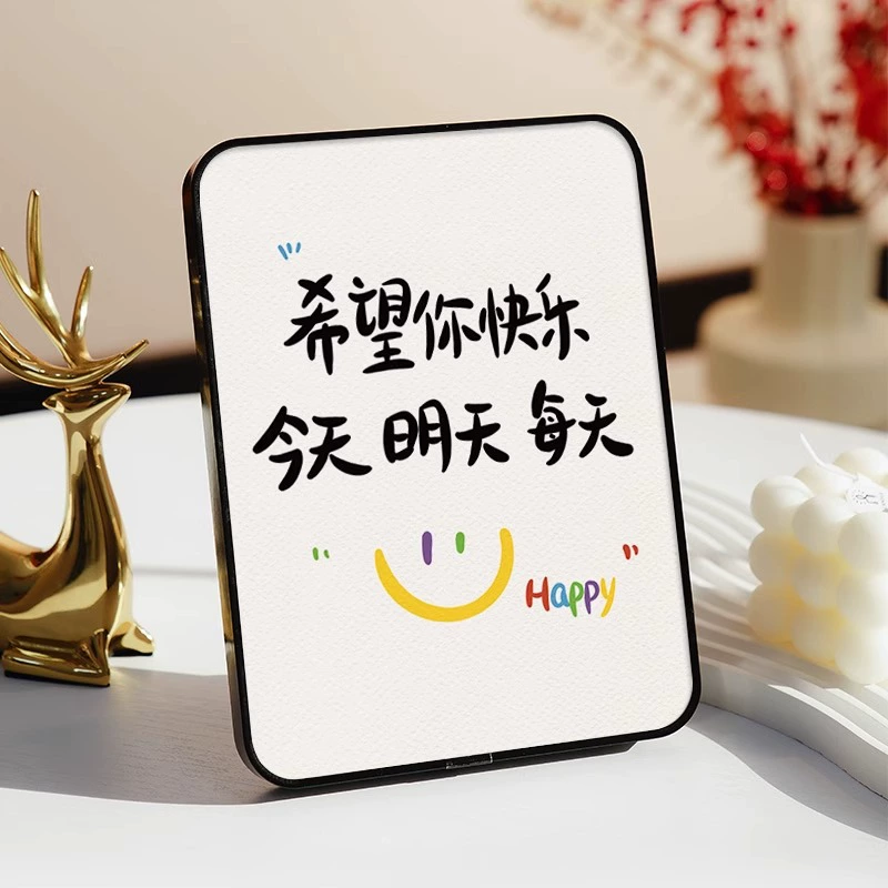 Настольная рамка для фотографий на входе в дом креативная гостиная спальня женская комната украшения счастливого исцеления маленькие украшения высокого уровня