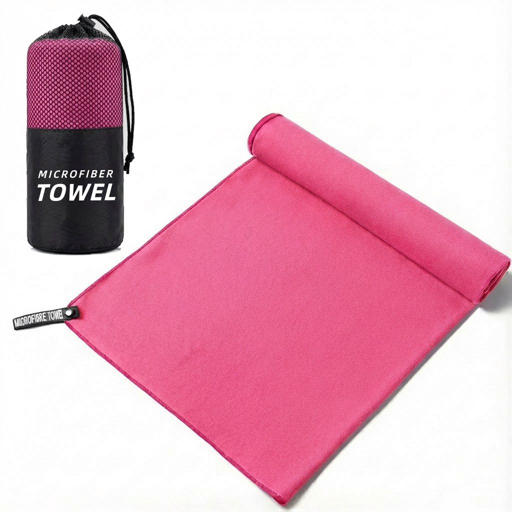 Absorción transfronteriza portátil toalla de secado rápido natación microfibra logo personalizado toalla deportiva succión de sudor gimnasio