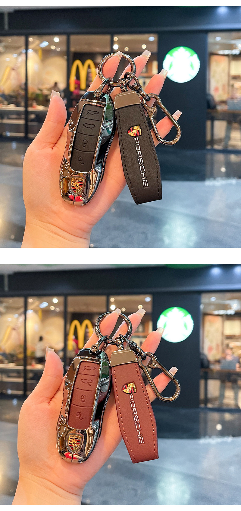 Suitable for Porsche Key Shell Panamera 911/922/Taycan/718 Protective Case