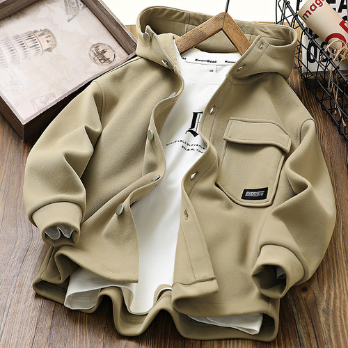 Children's clothing live broadcast supply boys' jackets children's baseball uniforms medium and large children's jackets autumn clothing hooded sweatshirts tops clothes