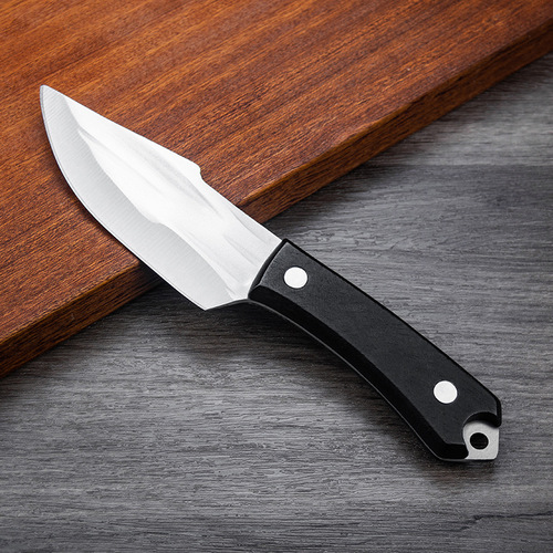 Mongolian hand-held meat knife for outdoor camping, portable, meat-cutting and meat-eating fruit knife, sharp household boning knife