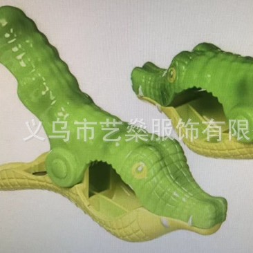 Lindo animal serie Toalla de playa a prueba de viento clip sol silla toalla clip de secado a prueba de viento clip de ropa de plástico clip