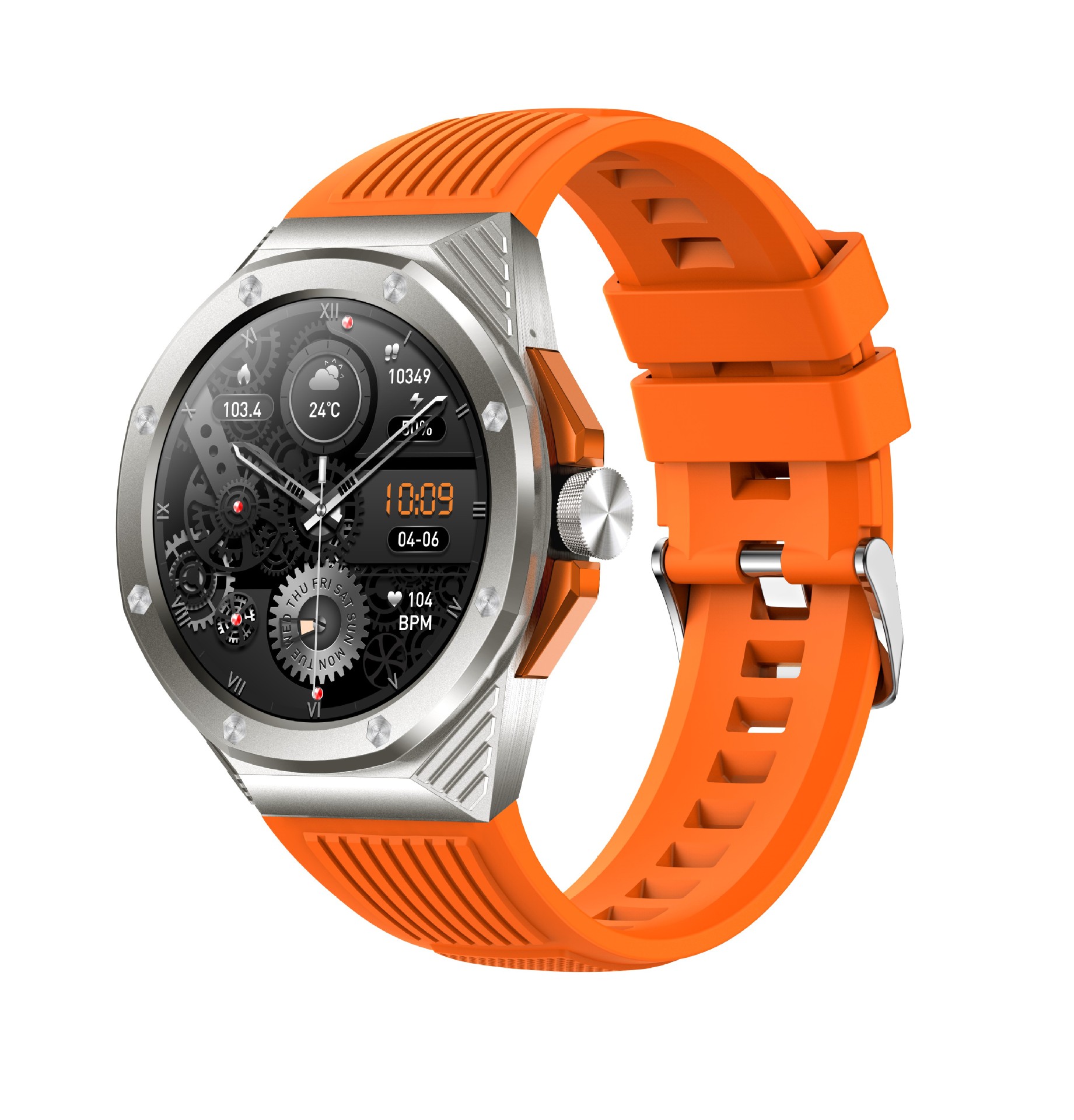 Smart Watch With Bluetooth Call And Health Monitoring Features_voghion.com