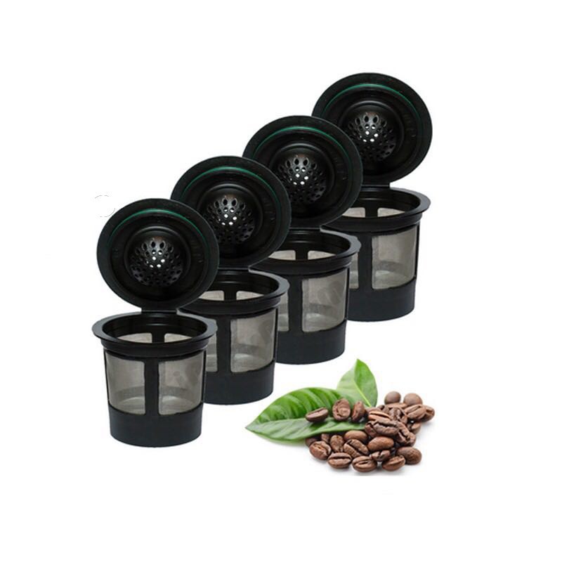 Embudo Filtro de Café de Acero Inoxidable Reutilizable para Oficina