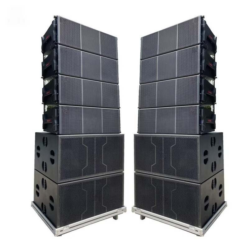 Outdoor large-scale performance line array passive hanging line array speakers with dual 18inch subwoofers for stage entertainment sound Outdoor large-scale performance line array passive hanging line array speakers with dual 18inch subwoofers for stage entertainment sound