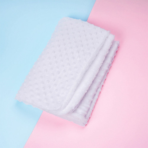 Cross-border double-layer velvet blanket baby lamb wool wrap blanket spring and autumn cover blanket wrap towel newborn wrap baby compression bubble children's blanket