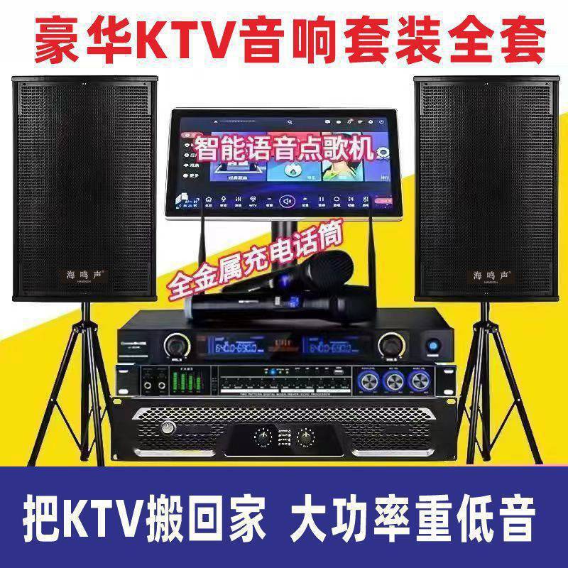 New Karaoke Machine Home Ktv Audio Set Karaoke Singing Professional High-Power Home Karaoke Set Speakers