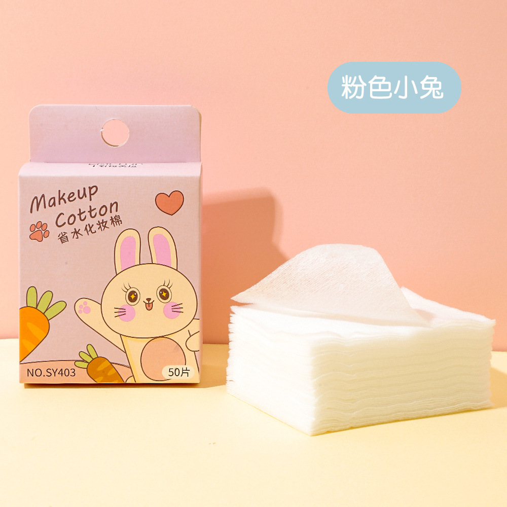 LMLTOP Algodón ligero y que ahorra agua 150 piezas Compresa húmeda pequeña y portátil, desmaquillante de algodón, parche de armadura en caja B1054