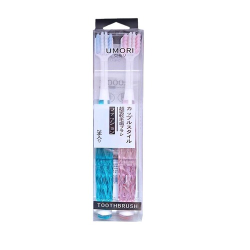 Thousand-hair toothbrush, soft bristles, adult household, high-end crystal handle, wide head, family wear, for men and women only