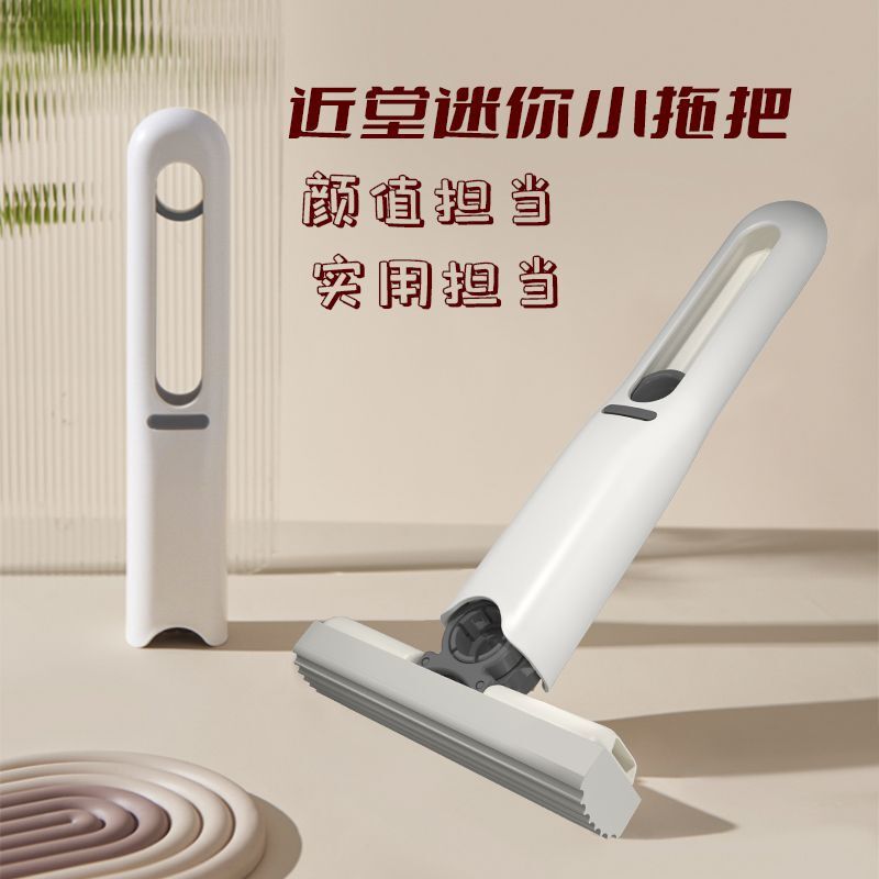 Mini Mop Replaces Rag, Multifunctional Water-Absorbent Desktop, Hand-Washable, Portable Ultra-Small Table Sponge