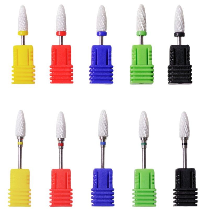 Clavo de alta gama de cerámica de molienda de cabeza de maíz en forma de clavo eléctrico rectificadora accesorios especiales herramienta de cabeza de molienda